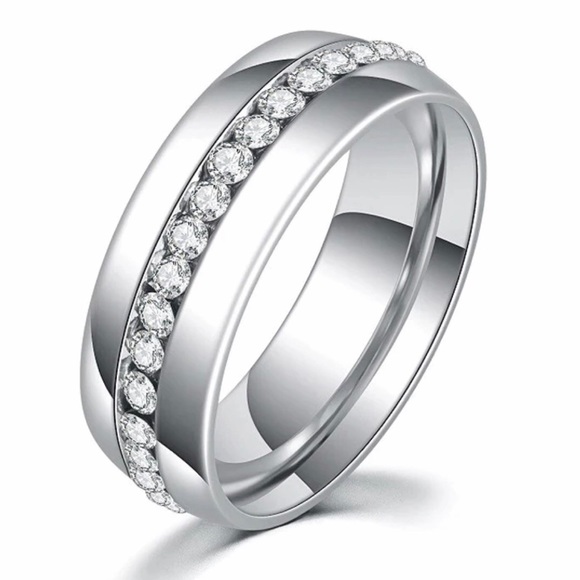 Other - Stainless Steel CZ ring